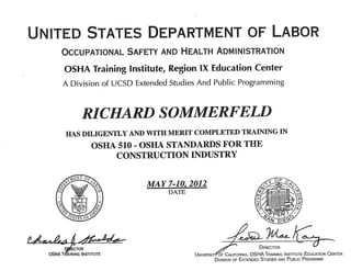 osha 500 certification near me