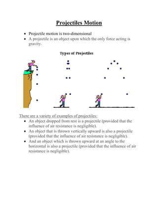 Projectile Throws Examples 417277628-Physics-General Physics 1(Mechanics and Heat)for Sciences ...