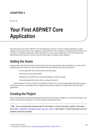 Pro ASP.NET Core 6: Develop Cloud-Ready Web Applications Using MVC ...