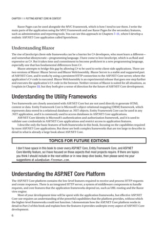 Pro ASP.NET Core 6: Develop Cloud-Ready Web Applications Using MVC ...