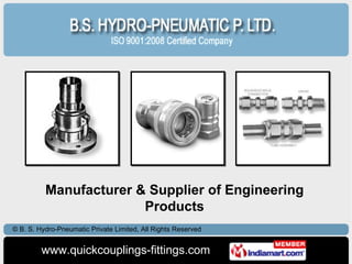 Manufacturer & Supplier of Engineering Products 
