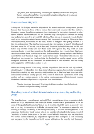 Knowledge, Attitude and Practice of Migrant Workers’ Wives on HIVAIDS ...