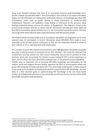 Knowledge, Attitude and Practice of Migrant Workers’ Wives on HIVAIDS ...