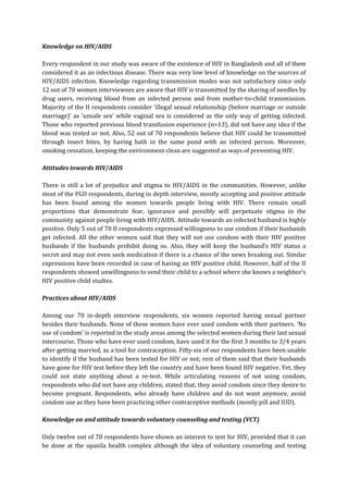Knowledge, Attitude and Practice of Migrant Workers’ Wives on HIVAIDS ...