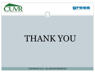THANK YOUTHANK YOU
COPYRIGHT 2015 ALL RIGHTS RESERVED
 