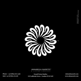 Grand Union Studios
332 Ladbroke Grove - London W10 5AD
info@abnassetti.com
 