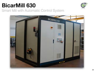 Smart Mill with Automatic Control System
BicarMill 630
26
 