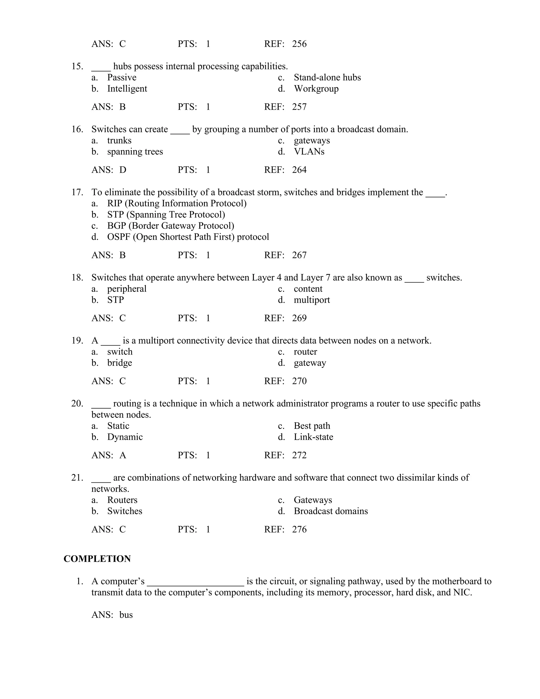 Network+ Guide to Networks 5th Edition Dean Test Bank | PDF
