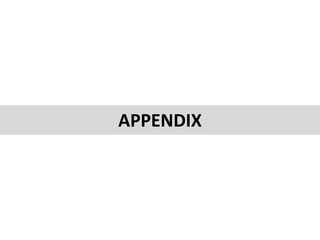 APPENDIX
 