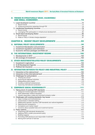 vi                              World Investment Report 2011: Non-Equity Modes of International Production and Development...