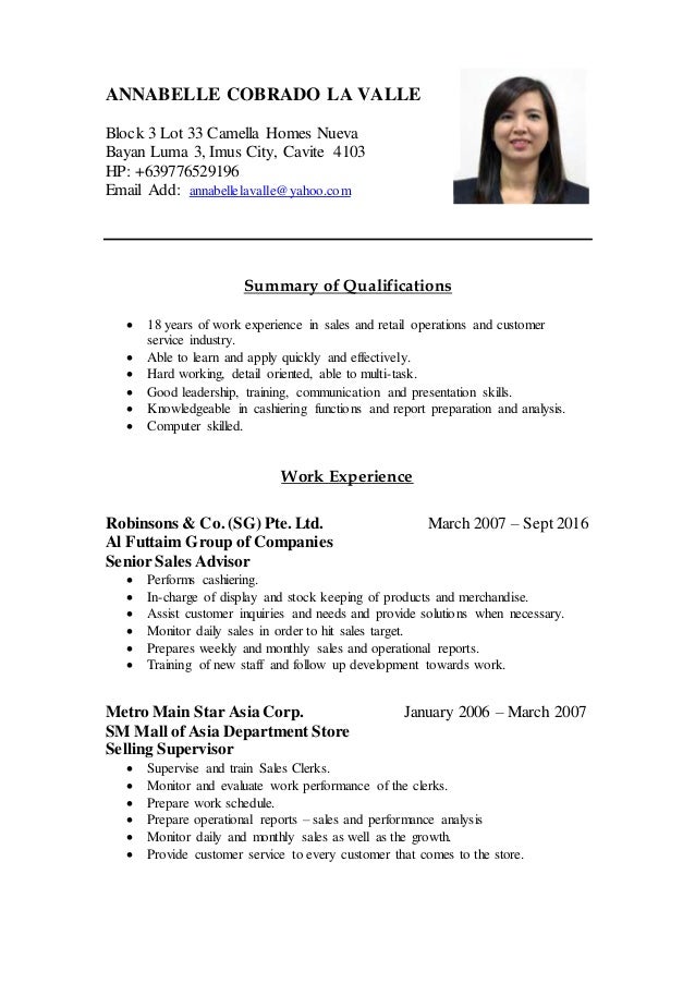 Examples Of Resume Power Statements Examples Of Resume Power Statements