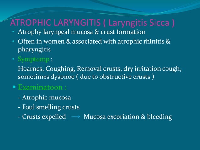 Laryngitis Persistent 419705783-K24-acute-chronic-laryngitis-ppt.pptx