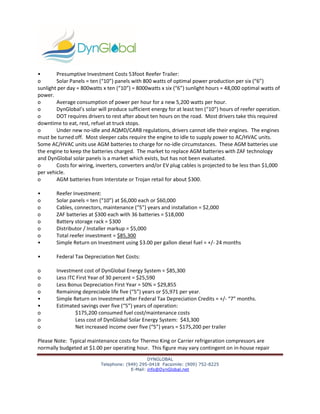 DG Power Panel White Paper