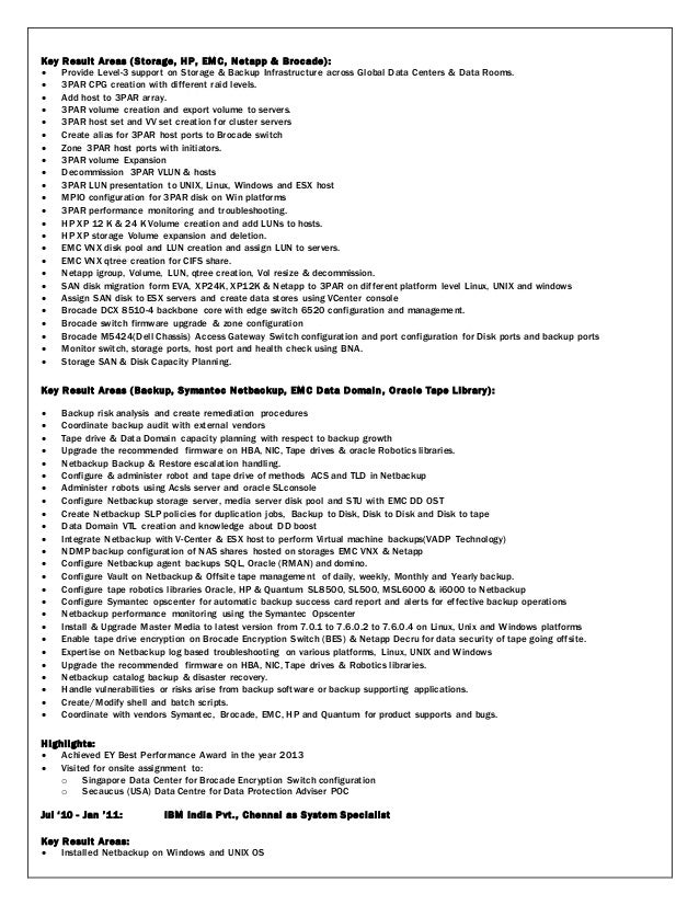 storage backup resume storage administrator resumes
