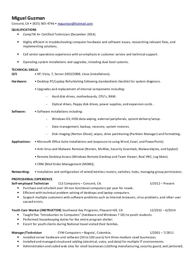 miguel guzman resume 12162014