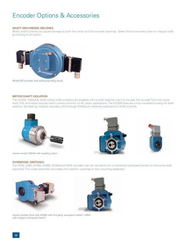 Avtron Encoders Catalog