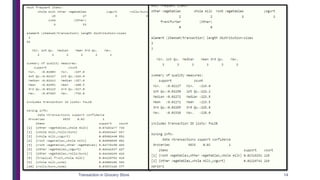Transaction in Grocery Store 14
 