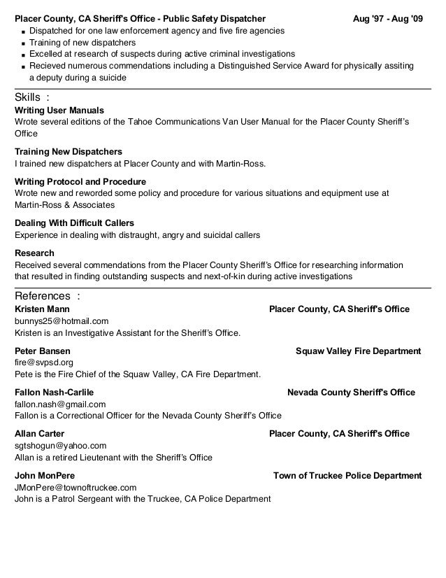sheriff resume under fontanacountryinn com deputy sheriff resumes
