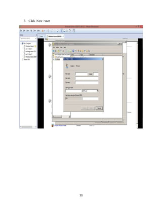 53
3. Click New >user
 