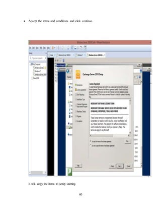 60
 Accept the terms and conditions and click continue.
It will copy the items to setup starting.
 