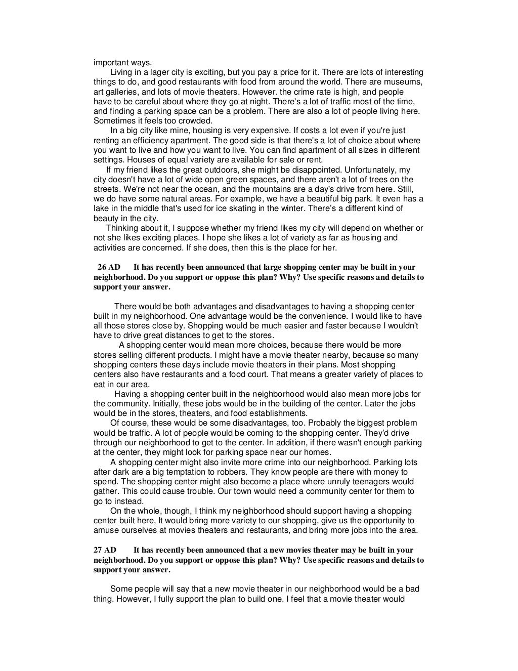 Toefl writing topics pdf picture