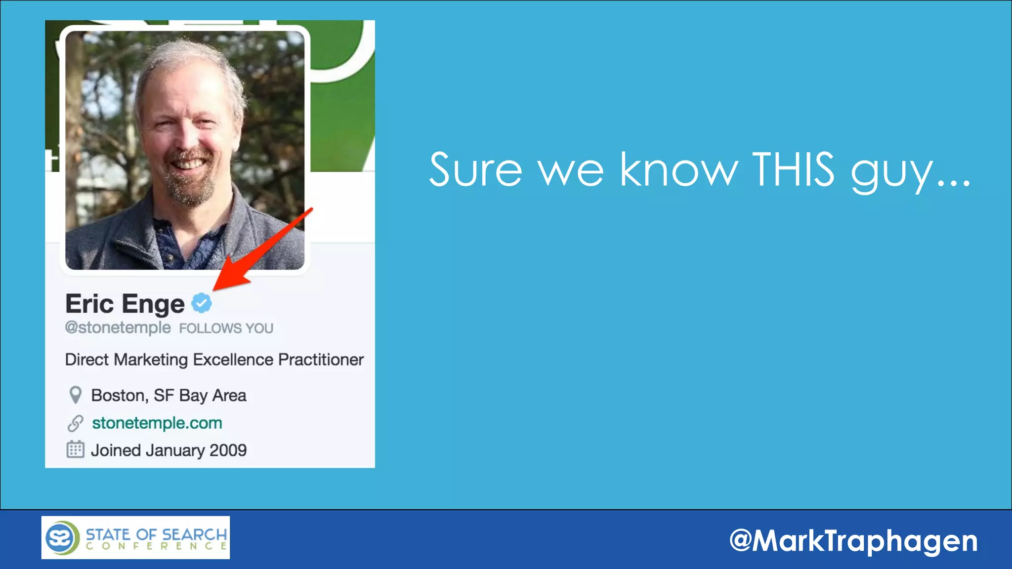 @MarkTraphagen
Sure we know THIS guy...
 