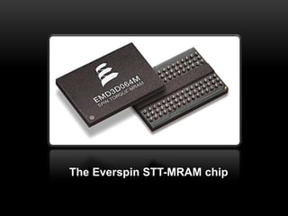 The Everspin STT-MRAM chip

 