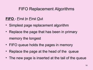 41 page replacement fifo | PPT