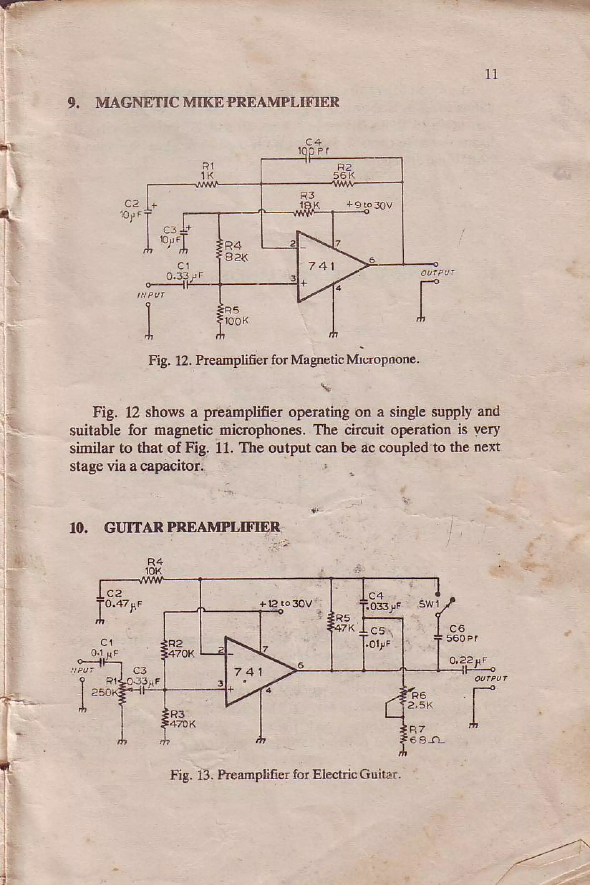 41 projects using ic 741 op amp | PDF