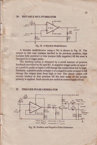41 projects using ic 741 op amp