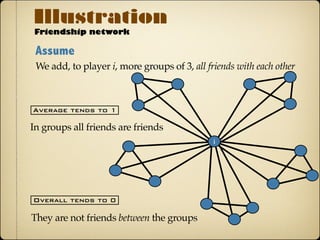 Average degree tells only part of the story
Degree Distributions
Do most nodes have very similar or very different degrees?
Does everyone has one or two
If we want to understand some
properties of the network
1 2 3 4 5 6 7
Does some have 6 and others 1
1
2 3
4 5
6
7
Different properties (i.e., diffusion)
 
