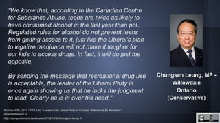http://unschedulecannabis.blogspot.ca
"Further, I would point out why a minimum sentence for having one
marijuana plant wh...