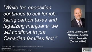 http://unschedulecannabis.blogspot.ca
"The only position and policy brought forward by the
Liberal Party to date under the...