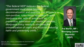 http://unschedulecannabis.blogspot.ca
Conservative candidate Larry Maguire has
mailed out flyers claiming Trudeau would
ma...
