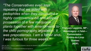 http://unschedulecannabis.blogspot.ca
Opposition Liberal MP Kevin Lamoureux from Winnipeg North said he worries that priva...