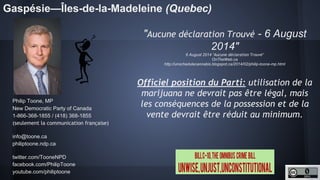 http://unschedulecannabis.blogspot.ca
“Cannabis is a schedule II drug and attracts lesser
penalties. It is only if at leas...