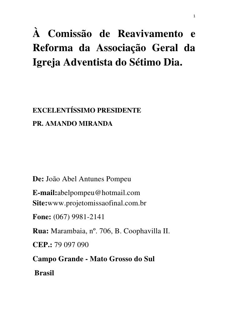 41 sugestões para o reavivamento e a reforma da iasd