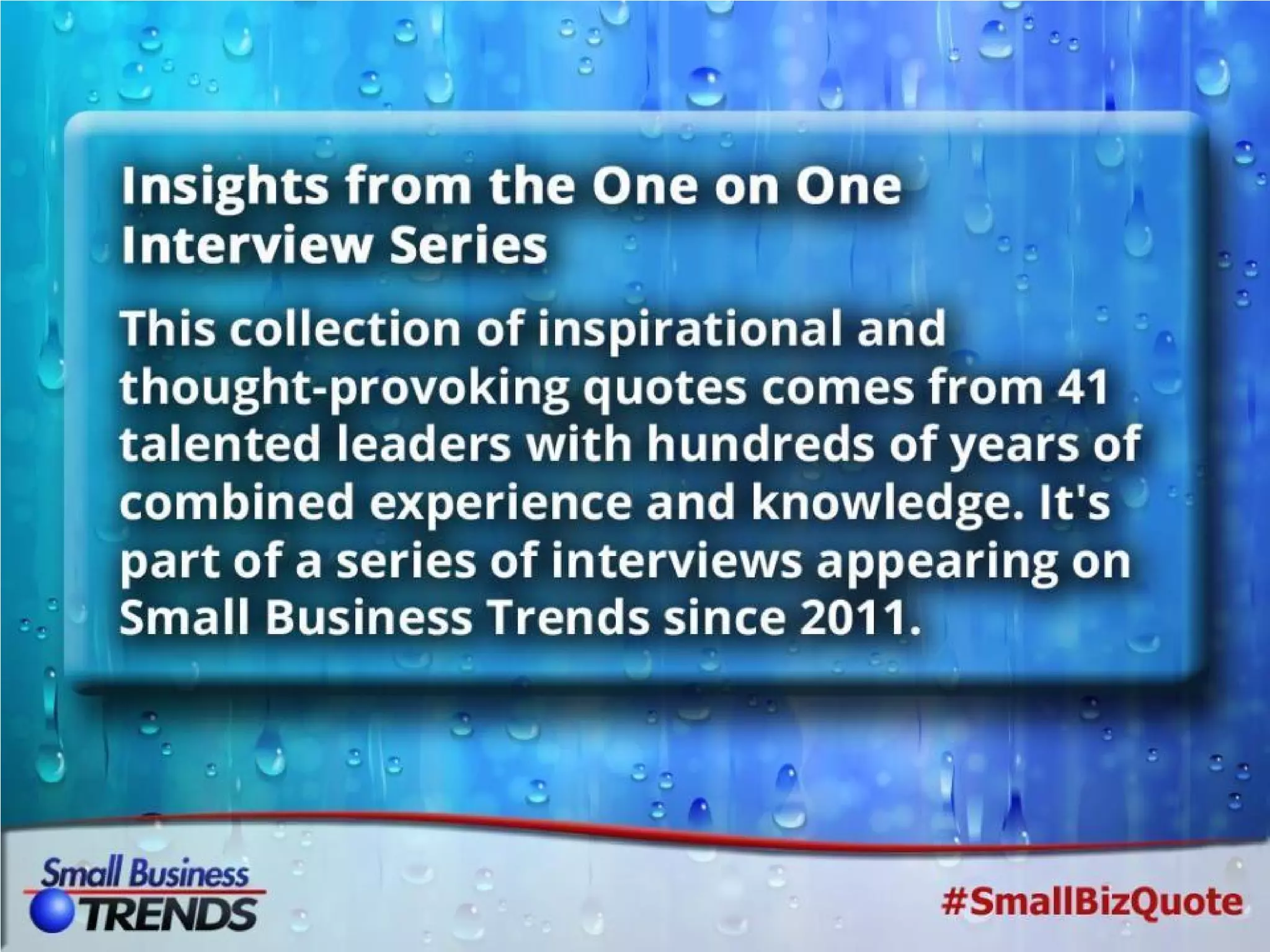 41 Thought Leaders on Social Media, Customer Service and Tech