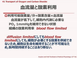 41 transport of o2 and co2 in blood and tissue fluids | PPTX
