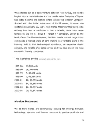 two wheeler industry | DOC