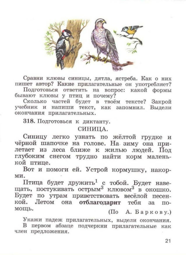 спиши ру 4 класс русский язык бунеева пронина