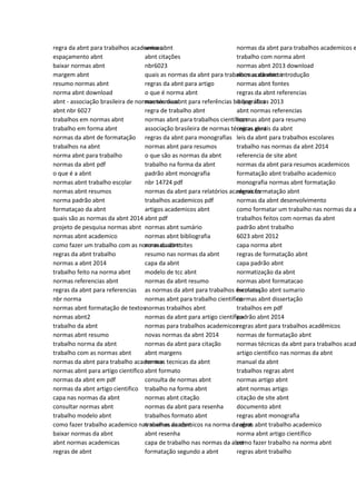 regra da abnt para trabalhos academicos
espaçamento abnt
baixar normas abnt
margem abnt
resumo normas abnt
norma abnt download
abnt - associação brasileira de normas técnicas
abnt nbr 6027
trabalhos em normas abnt
trabalho em forma abnt
normas da abnt de formatação
trabalhos na abnt
norma abnt para trabalho
normas da abnt pdf
o que é a abnt
normas abnt trabalho escolar
normas abnt resumos
norma padrão abnt
formataçao da abnt
quais são as normas da abnt 2014
projeto de pesquisa normas abnt
normas abnt academico
como fazer um trabalho com as normas da abnt
regras da abnt trabalho
normas a abnt 2014
trabalho feito na norma abnt
normas referencias abnt
regras da abnt para referencias
nbr norma
normas abnt formatação de textos
normas abnt2
trabalho da abnt
normas abnt resumo
trabalho norma da abnt
trabalho com as normas abnt
normas da abnt para trabalho academico
normas abnt para artigo científico
normas da abnt em pdf
normas da abnt artigo cientifico
capa nas normas da abnt
consultar normas abnt
trabalho modelo abnt
como fazer trabalho academico nas normas da abnt
baixar normas da abnt
abnt normas academicas
regras de abnt
www.abnt
abnt citações
nbr6023
quais as normas da abnt para trabalhos academicos
regras da abnt para artigo
o que é norma abnt
normas da abnt para referências bibliográficas 2013
regra de trabalho abnt
normas abnt para trabalhos científicos
associação brasileira de normas técnicas abnt
regras da abnt para monografias
normas abnt para resumos
o que são as normas da abnt
trabalho na forma da abnt
padrão abnt monografia
nbr 14724 pdf
normas da abnt para relatórios academicos
trabalhos academicos pdf
artigos academicos abnt
abnt pdf
normas abnt sumário
normas abnt bibliografia
normas abnt sites
resumo nas normas da abnt
capa da abnt
modelo de tcc abnt
normas da abnt resumo
as normas da abnt para trabalhos escolares
normas abnt para trabalho cientifico
normas trabalhos abnt
normas da abnt para artigo científico
normas para trabalhos academicos
novas normas da abnt 2014
normas da abnt para citação
abnt margens
normas tecnicas da abnt
abnt formato
consulta de normas abnt
trabalho na forma abnt
normas abnt citação
normas da abnt para resenha
trabalhos formato abnt
trabalhos academicos na norma da abnt
abnt resenha
capa de trabalho nas normas da abnt
formatação segundo a abnt
normas da abnt para trabalhos academicos e
trabalho com norma abnt
normas abnt 2013 download
normas da abnt introdução
normas abnt fontes
regras da abnt referencias
o que abnt
abnt normas referencias
normas abnt para resumo
regras gerais da abnt
leis da abnt para trabalhos escolares
trabalho nas normas da abnt 2014
referencia de site abnt
normas da abnt para resumos academicos
formatação abnt trabalho academico
monografia normas abnt formatação
regras formatação abnt
normas da abnt desenvolvimento
como formatar um trabalho nas normas da a
trabalhos feitos com normas da abnt
padrão abnt trabalho
6023 abnt 2012
capa norma abnt
regras de formatação abnt
capa padrão abnt
normatização da abnt
normas abnt formatacao
formatação abnt sumario
normas abnt dissertação
trabalhos em pdf
padrão abnt 2014
regras abnt para trabalhos acadêmicos
normas de formatação abnt
normas técnicas da abnt para trabalhos acad
artigo cientifico nas normas da abnt
manual da abnt
trabalhos regras abnt
normas artigo abnt
abnt normas artigo
citação de site abnt
documento abnt
regras abnt monografia
regras abnt trabalho academico
norma abnt artigo científico
como fazer trabalho na norma abnt
regras abnt trabalho
 