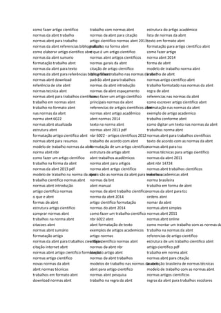 como fazer artigo cientifico
normas da abnt trabalho
normas abnt para trabalho
normas da abnt referencias bibliograficas
como elaborar artigo cientifico abnt
normas da abnt sumario
formatação trabalho abnt
normas da abnt para texto
normas da abnt para referências bibliográficas
normas abnt download
referência de site abnt
normas tecnica abnt
normas abnt para trabalhos cientificos
trabalho em normas abnt
trabalho no formato abnt
nas normas da abnt
norma abnt 6022
normas abnt atualizada
estrutura abnt
formatação artigo cientifico abnt
normas abnt para resumos
modelo de trabalho normas da abnt
norma abnt nbr
como fazer um artigo cientifico
trabalho na forma da abnt
normas da abnt 2013 pdf
modelo de trabalho na norma da abnt
trabalho cientifico normas abnt
normas abnt introdução
artigo cientifico normas
o que e abnt
formas de abnt
estrutura artigo científico
comprar normas abnt
trabalhos na norma abnt
citacoes abnt
normas abnt sumário
formatação artigo
normas da abnt para trabalhos científicos
citação internet abnt
normas abnt artigo cientifico formatação
normas artigo cientifico
novas normas da abnt
abnt normas técnicas
trabalhos em formato abnt
download normas abnt
trabalho com normas abnt
normas da abnt para citação
artigo cientifico normas abnt 2013
trabalho na forma abnt
o que é um artigo cientifico
normas abnt artigos cientificos
normas gerais da abnt
citação de artigo científico
como fazer trabalho nas normas da abnt
padrão abnt para trabalhos
normas da abnt introdução
normas da abnt espaçamento
como fazer um artigo científico
principais normas da abnt
referencias de artigos cientificos abnt
normas abnt artigo acadêmico
abnt normas 2014
texto na norma abnt
normas abnt 2013 pdf
nbr 6022 - artigos cientificos 2012
trabalho de acordo com abnt
formatação de um artigo cientifico
estrutura de artigo abnt
abnt trabalhos acadêmicos
norma abnt para artigos
norma abnt artigo cientifico
quais são as normas da abnt para trabalhos
normas da bnt
abnt manual
normas da abnt trabalho cientifico
norma da abnt 2014
artigo cientifico formatação
normas do abnt 2014
como fazer um trabalho cientifico
nbr 6022 abnt
abnt formatação de texto
exemplos de artigos academicos
artigo normas
artigo científico normas abnt
normas da abnt nbr
formato artigo abnt
normas da abnt trabalhos
modelos de trabalho nas normas da abnt
abnt para artigo cientifico
normas abnt pesquisa
trabalho na regra da abnt
estrutura do artigo acadêmico
lista de normas da abnt
texto em formato abnt
formatação para artigo cientifico abnt
como fazer artigo
norma abnt 2014
forma de abnt
modelo de trabalho norma abnt
trabalho de abnt
normas artigo científico abnt
trabalho formatado nas normas da abnt
regra de abnt
referencias nas normas da abnt
como escrever artigo cientifico abnt
formatação nas normas da abnt
exemplo de artigo academico
trabalho conforme abnt
como digitar um texto nas normas da abnt
trabalhos norma abnt
normas abnt para trabalhos científicos
texto de acordo com as normas da abnt
normas abnt para tcc
normas técnicas para artigo científico
normas da abnt 2011
abnt nbr 14724
normas abnt trabalhos cientificos
normas academicas abnt
norma brasileira
trabalho em forma de abnt
normas da abnt para tcc
ordens abnt
nomar da abnt
normas abnt simples
normas abnt 2011
normas abnt online
como montar um trabalho com as normas da
trabalho na normas da abnt
referencias de artigo cientifico
estrutura de um trabalho cientifico abnt
artigo cientifico pdf
trabalho em norma abnt
normas abnt para citação
associação brasileira de normas técnicas
modelo de trabalho com as normas abnt
normas artigos cientificos
regras da abnt para trabalhos escolares
 