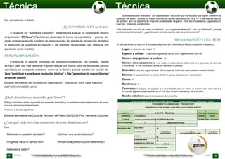80 OCTUBRE © Artículo publicado en www.futbol-tactico.com 81OCTUBRE© Artículo publicado en www.futbol-tactico.com
Así  con...