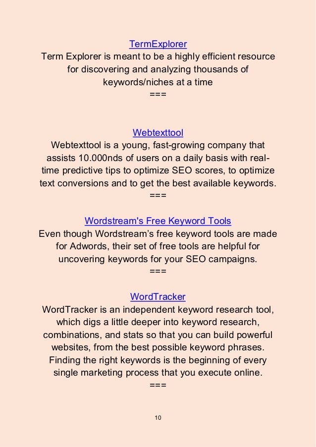 company research tools