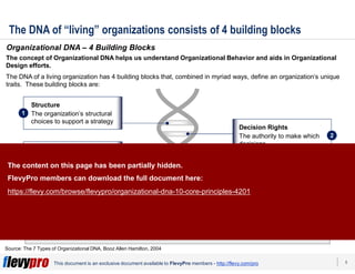 Organizational DNA: 10 Core Principles | PDF