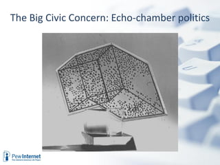 The Big Civic Concern: Echo-chamber politics
 