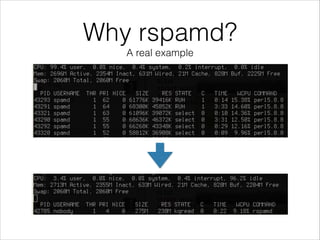Why rspamd?
A real example
 