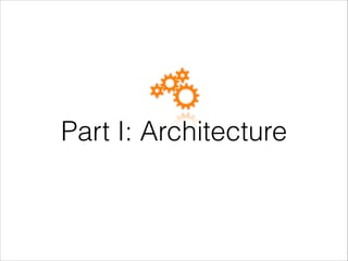 Part I: Architecture
 