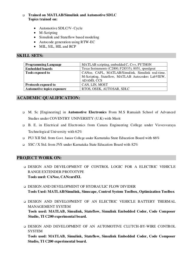 resume pre sales engineer resumes